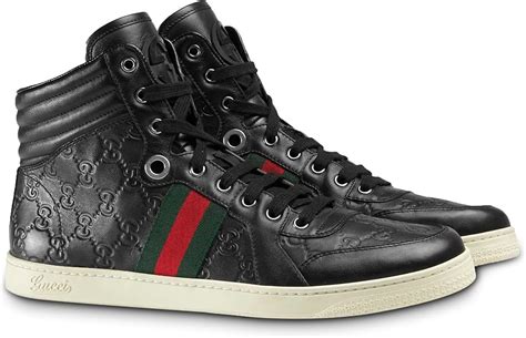 black gucci gym shoes|Gucci sport shoes men.